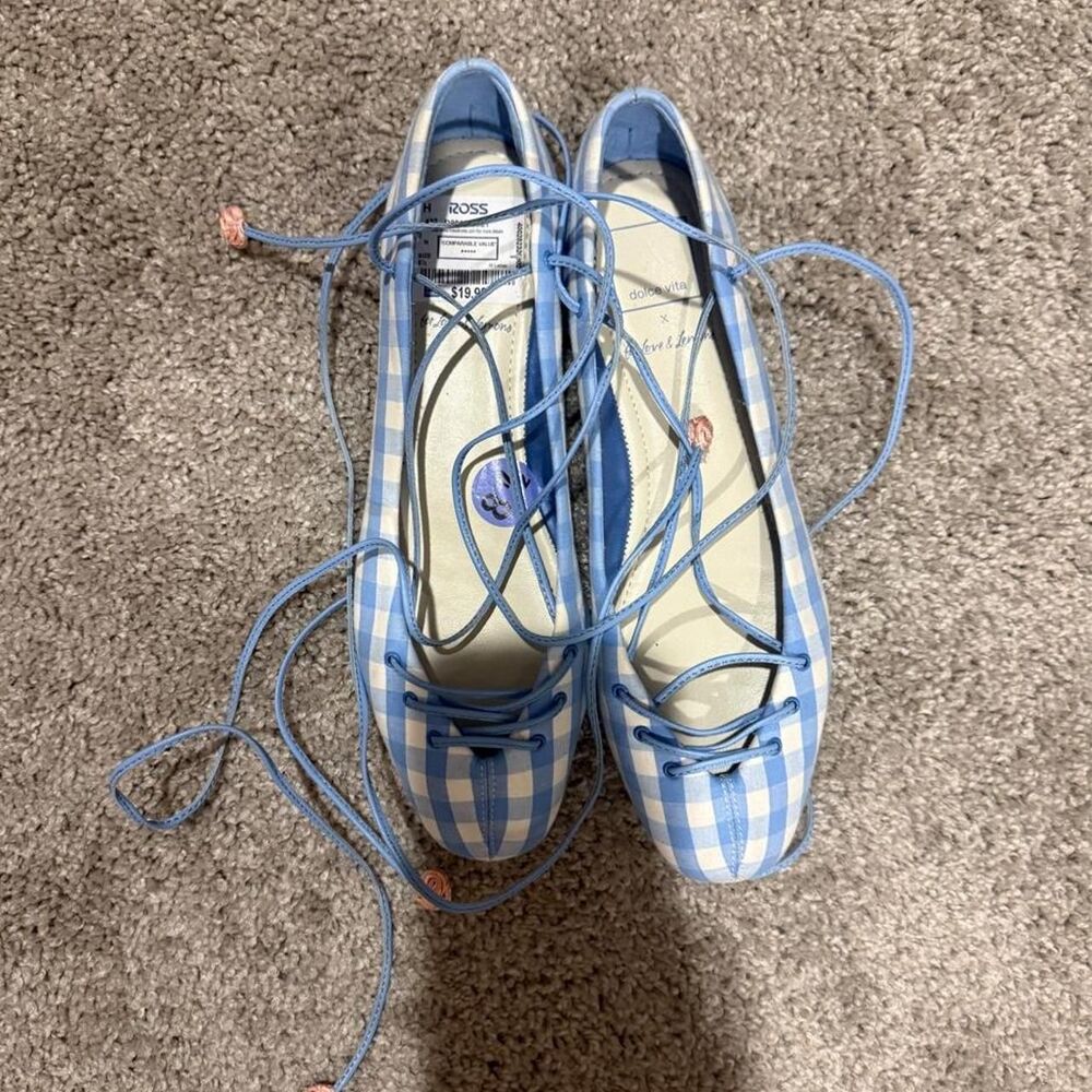 For-love-lemons Women's Blue Ballet-shoes